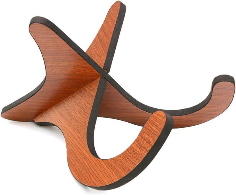 LeSage Wooden Violins Stand Holder, Portable Ukulele Stand Floor Folding Ukelele Stand for Violins, Mandolins,String Instruments - Image 1